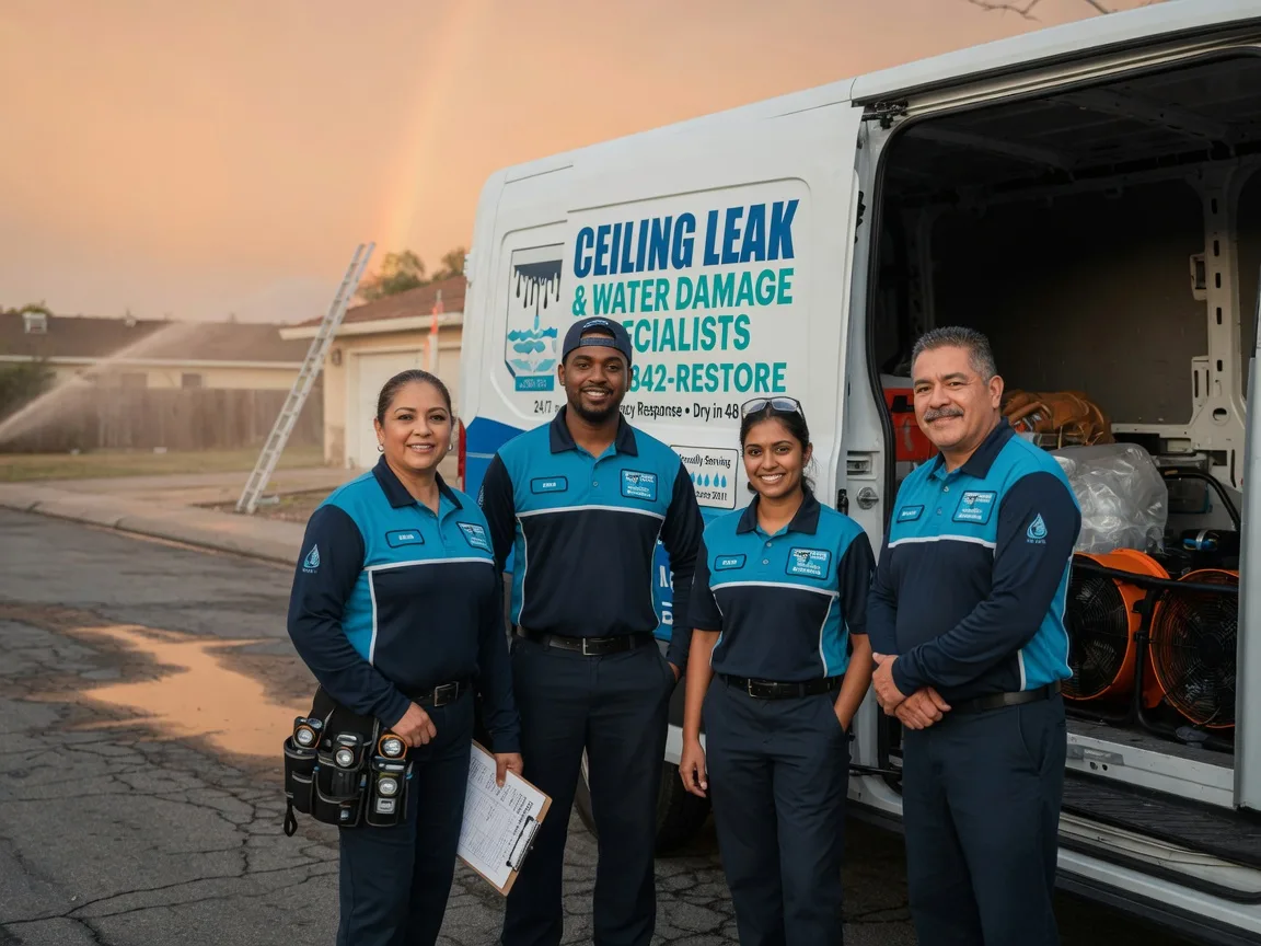 Ceiling Leak Cleanup company in Norwood, LA